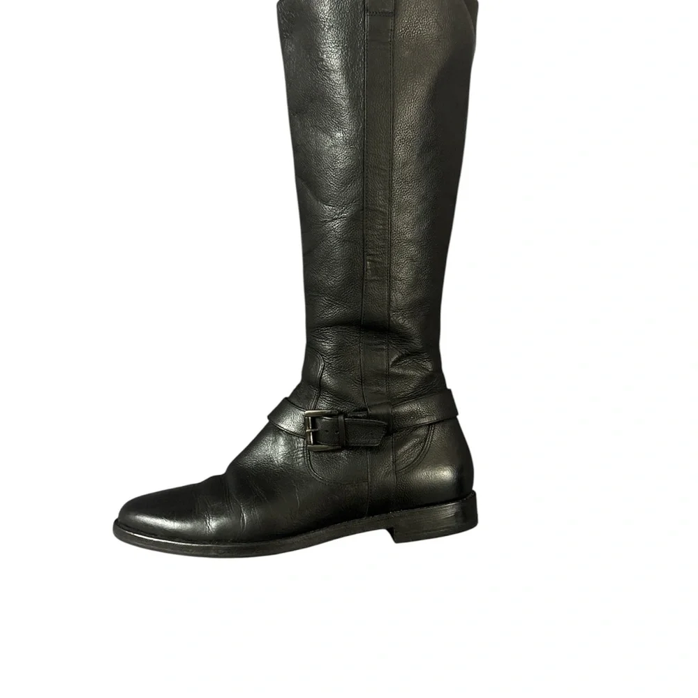 Cole Haan Black X Nike Air Leather Ride Boots - Picture 2 of 14